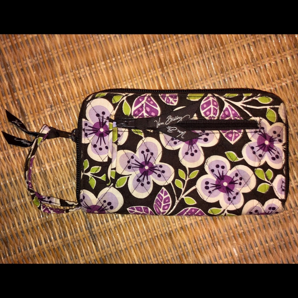 Vera Bradley purple wallet